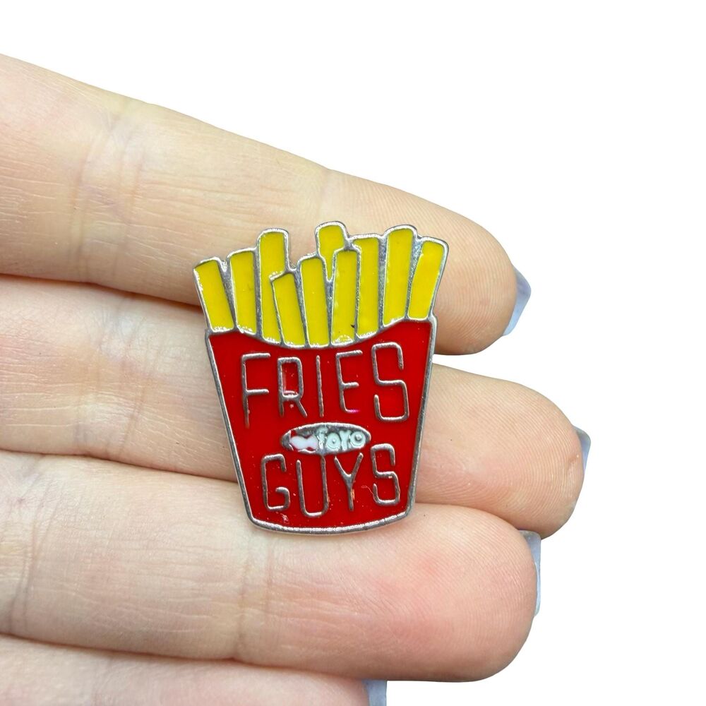 Vintage Jewelry Fries for Guys pin